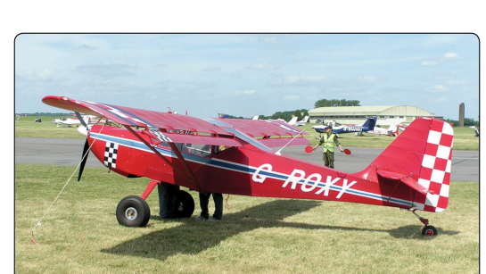 Skystar Kitfox MK 7의 날개 플래퍼론
